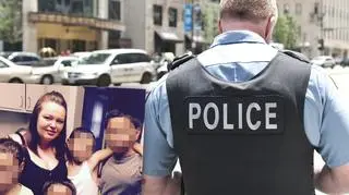 Chłopcu pomogli policjanci 