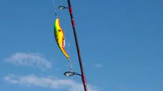 "Łowił flagi"