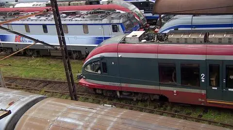 Przez kilka lat wagony niszczały na bocznicy