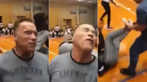 Schwarzenegger nie zamierza wnosić zarzutów wobec mężczyzny