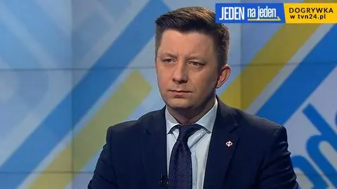 Michał Dworczyk był gościem internetowej części programu "Jeden na jeden"