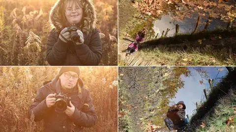 Fotograficzny pojedynek ojca i córki. "Konfrontacja spojrzeń"