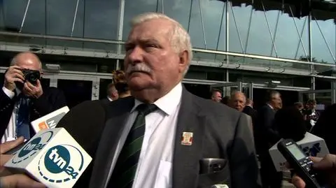 Wałęsa: Polska powinna wypożyczyć rakiety, ustawić i powiedzieć "spróbuj, facet, no, spróbuj"