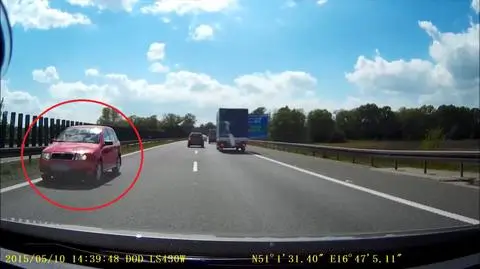 Pod prąd na autostradzie A4. "O mały włos a byłby jakiś trup"