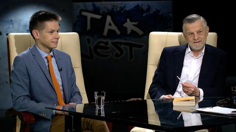 dr hab. Marcin Napiórkowski i prof. Andrzej Zybertowicz w Tak Jest