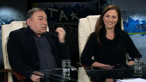 Seweryn Blumsztajn i Katarzyna Kosicka-Polak w "Tak jest"