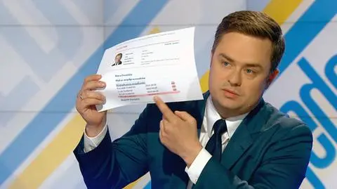 Hofman pyta w "Jeden na jeden", gdzie jest oświadczenie majątkowe Tuska 