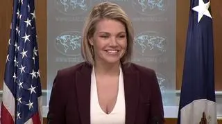 Rzeczniczka Departamentu Stanu USA Heather Nauert o liście ambasador Mosbacher