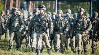 Żołnierze podczas ćwiczeń Anakonda 14 
