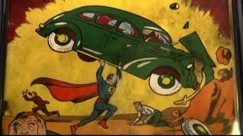 "Superman" izolował ścianę. Sprzedany za 175 tys. dolarów