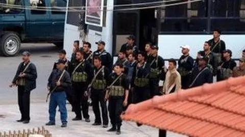 "Strzelają z broni automatycznej"