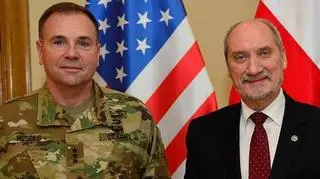 Antoni Macierewicz i gen. broni Ben Hodges spotkali się w Warszawie