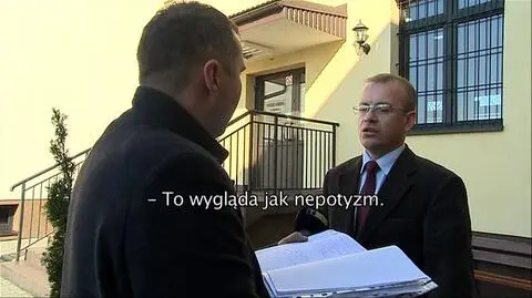 Podejrzane związki biznesu i polityki 