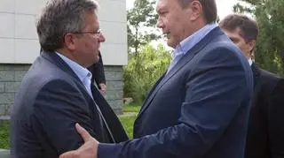 Komorowski często spotyka się z Janukowyczem