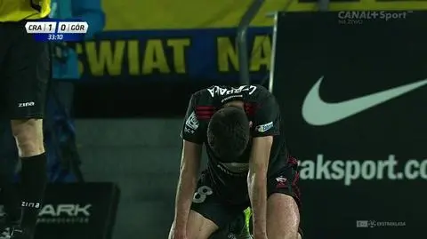 Oziębała wyleciał z boiska