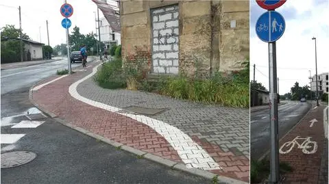 Rowerem po poznańskim Łazarzu. Slalom wokół słupów i "zapadlisko"