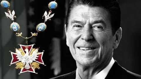 Order Orła Białego dla Reagana