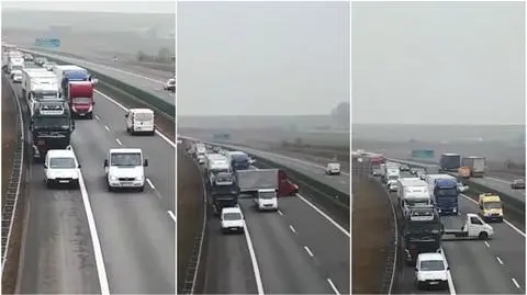 Zawracanie na autostradzie