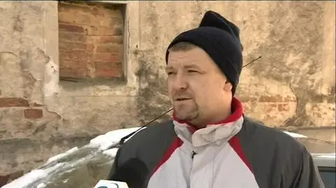 "Zapylenie, huk, nic nie było widać". 
Ewakuowali się sami