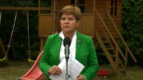 500 złotych na drugie dziecko pierwszym projektem Beaty Szydło