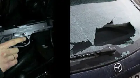 Jeździli po osiedlu i strzelali do samochodów. Wszystko nagrali telefonem