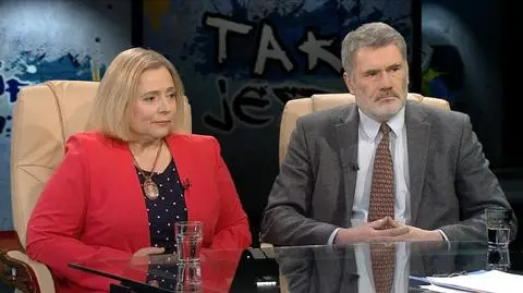 Wanda Nowicka i Piotr Strzembosz w Tak jest