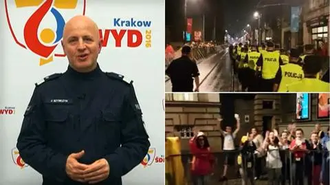 Komendant Główny dziękuje policjantom za NATO, Woodstock i ŚDM