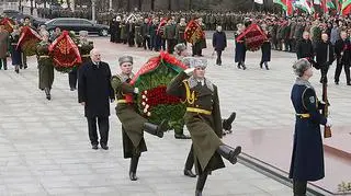 Łukaszenka brał udział w święcie w Mińsku