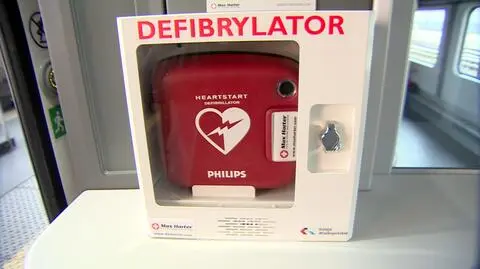 Koleje Wielkopolskie zamontowały w pociągach defibrylatory