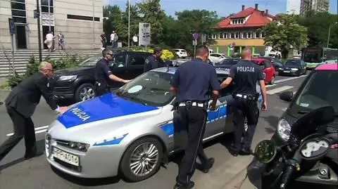 Radiowóz padł