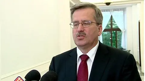 Komorowski dzwonił do Palikota ws. wiecu