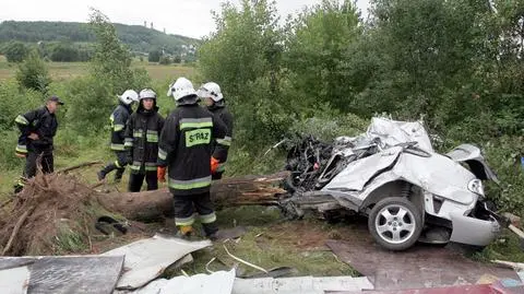 Dwie osoby zginęły w wypadku na krajowej "siódemce"