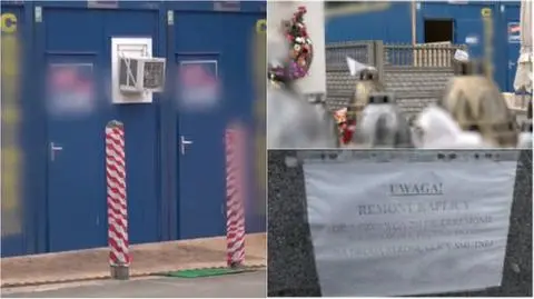 Ostatnie pożegnanie w... kontenerze. "Kaplica jak słup ogłoszeniowy"