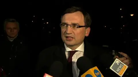 Zbigniew Ziobro spotkał się z dziennikarzami