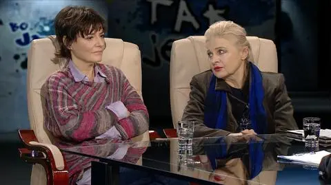 KAZIMIERA SZCZUKA I ANNA CHODAKOWSKA W TAK JEST