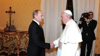 Putin spotkał się z papieżem w 2012 roku