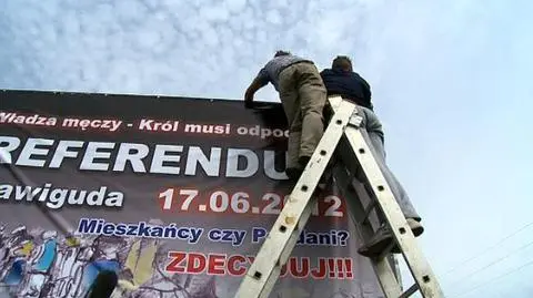 Mieszkańcy billboardami wypowiedzieli wojnę wójtowi