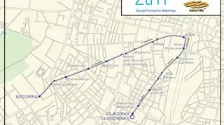 Schemat linii 25