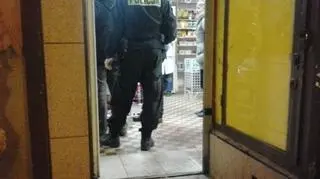Policja szybko zjawiła się na miejscu