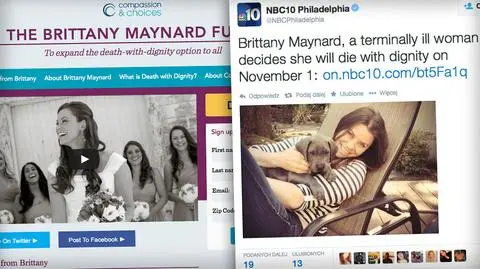Złośliwego guza mózgu u 29-letniej Brittany Maynard zdiagnozowano w styczniu