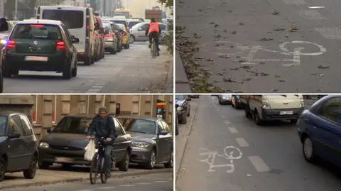 Spór o pasy rowerowe w centrum miasta