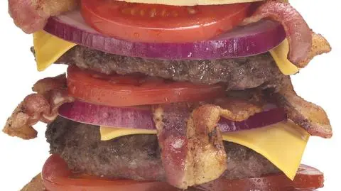 Hamburger, "dla którego warto umrzeć". Zawał