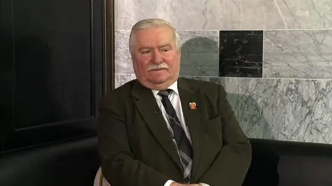 Lech Wałęsa był gościem TVN24
