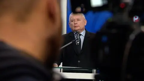 Jarosław Kaczyński w Sosnowcu mówił o nowych elitach