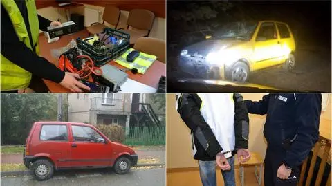 Kradli cinquecento, by się ścigać. Po zabawie je porzucali