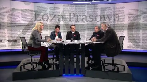 Loża prasowa 11.01.2015