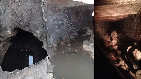 Głuszyca. Odkryli zapomniany tunel, nie było go na miejskich planach