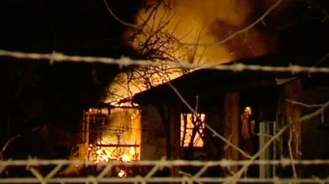 Siedem altanek poszło z dymem