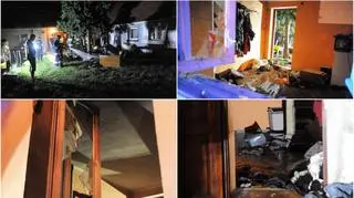 Gaz wybuchł najprawdopodobniej w momencie, w którym mężczyzna zapalił papierosa