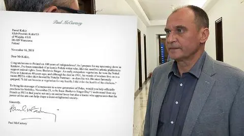 Paul McCartney pisze list do Pawła Kukiza
